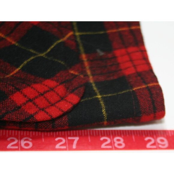 VTG Pendleton Wool Plaid Shirt Jacket 3 Button Pocket Topster Mens M Lumberjack - Picture 10 of 10